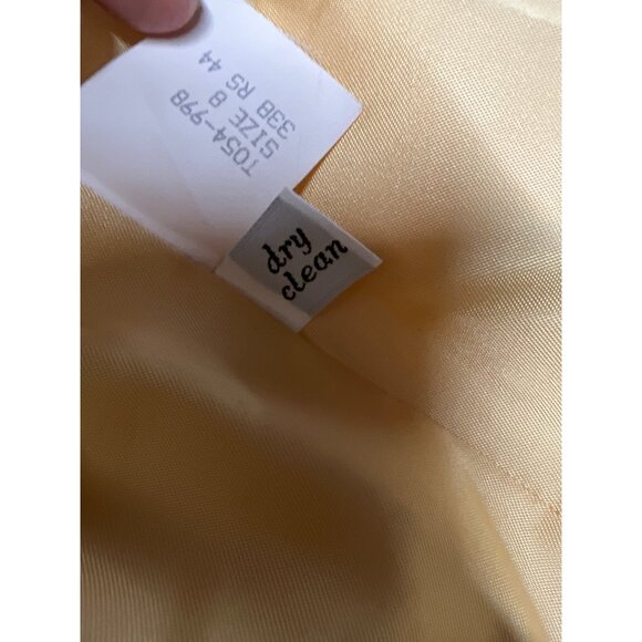 Vintage Warranted to be Pendleton Pastel Yellow Wool Blazer - 100% Virgin Wool J - Picture 7 of 7